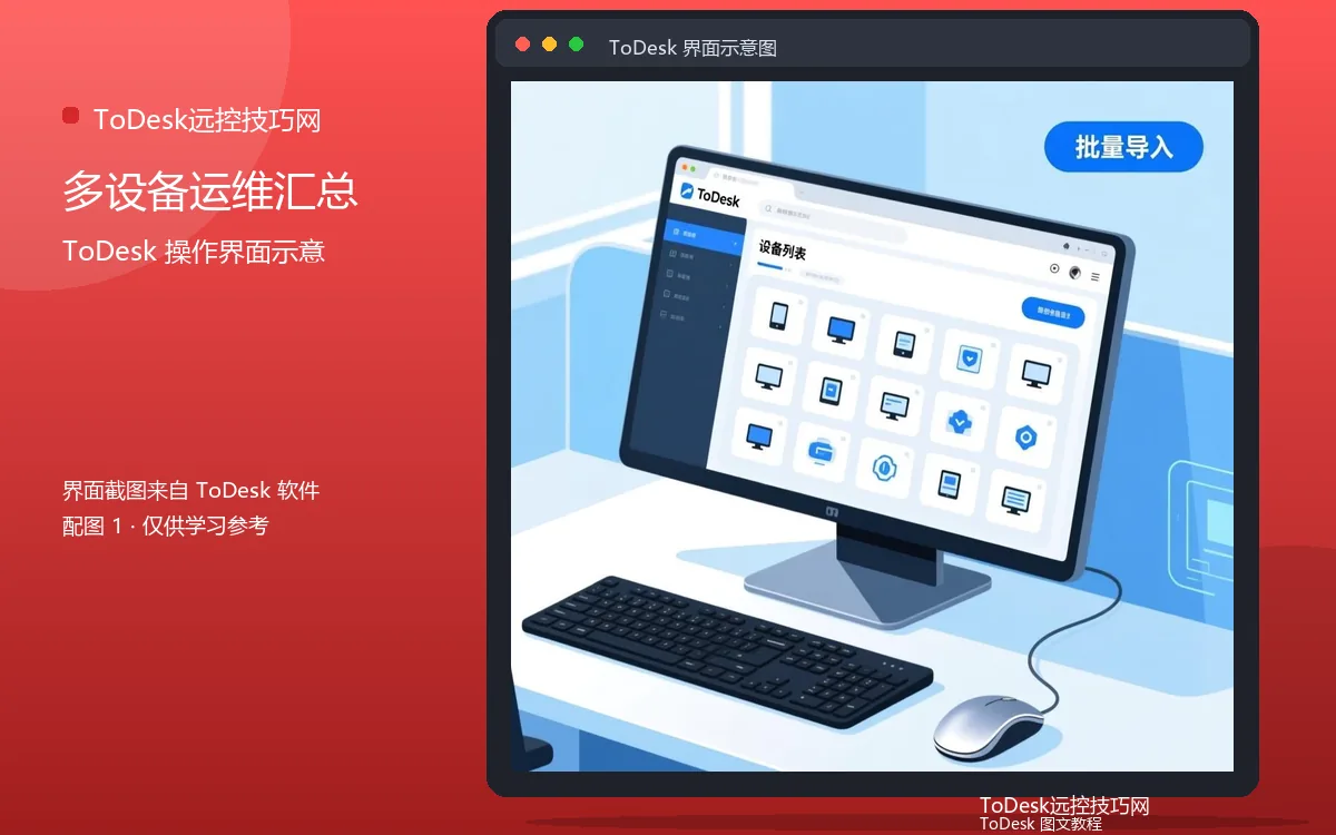 多设备运维汇总界面示意图(配图1)