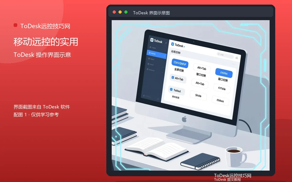 移动远控的实用界面示意图（配图1）