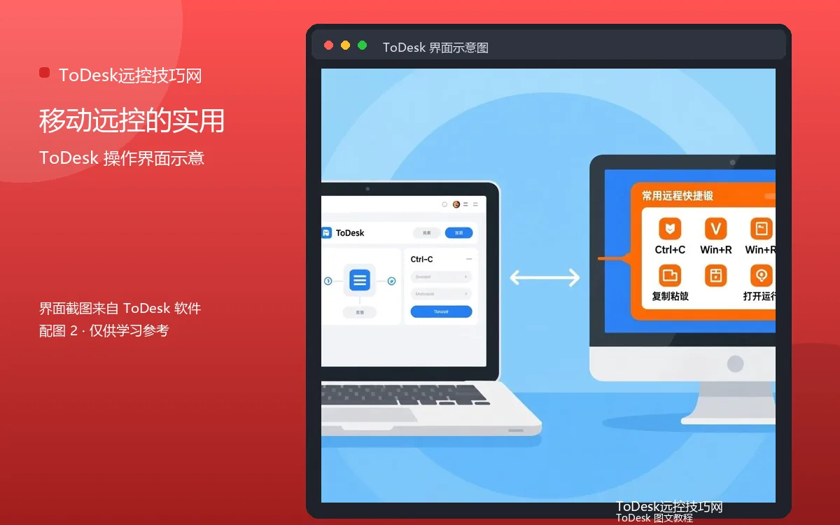 移动远控的实用界面示意图（配图2）