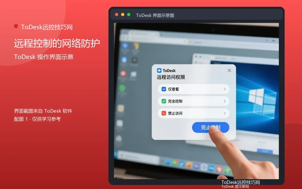 ToDesk网络安全设置:远程控制的网络防护配图