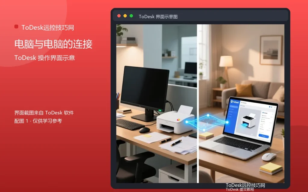 ToDesk远程控制教程:电脑与电脑的连接方法配图