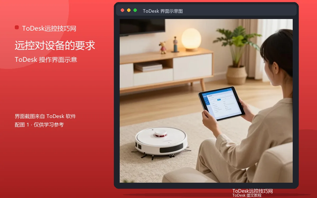 远控对设备的要求界面示意图(配图1)