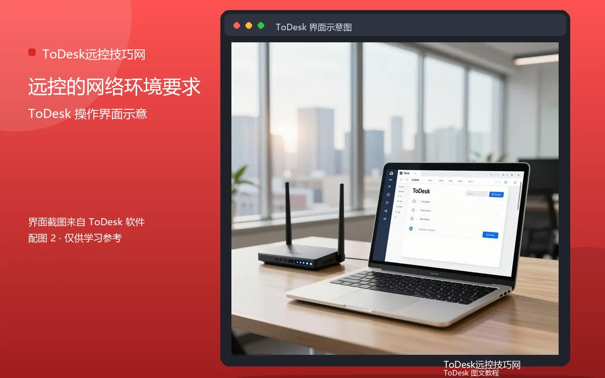 远控的网络环境要求界面示意图(配图2)
