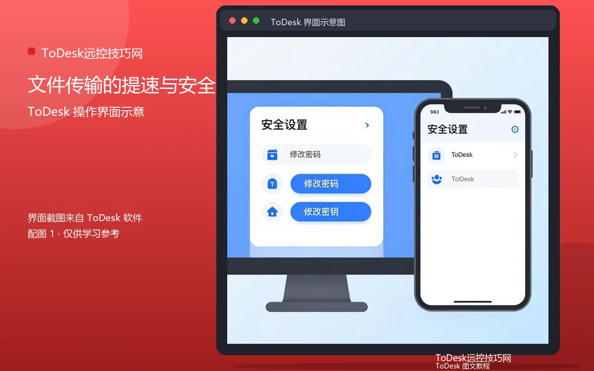 文件传输的提速与安全界面示意图(配图1)