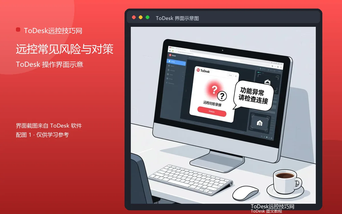 远控常见风险与对策界面示意图(配图1)