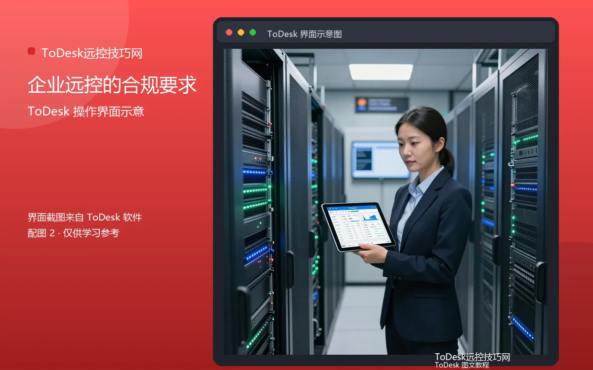 企业远控的合规要求界面示意图(配图2)