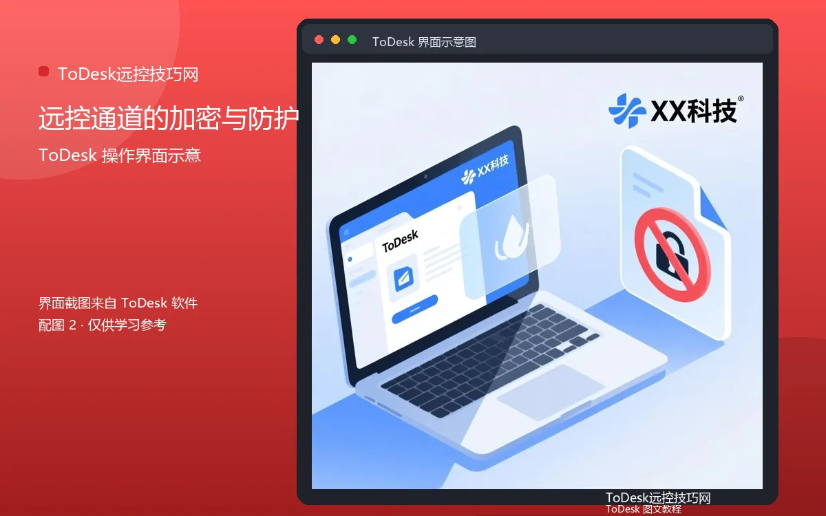 远控通道的加密与防护界面示意图(配图2)