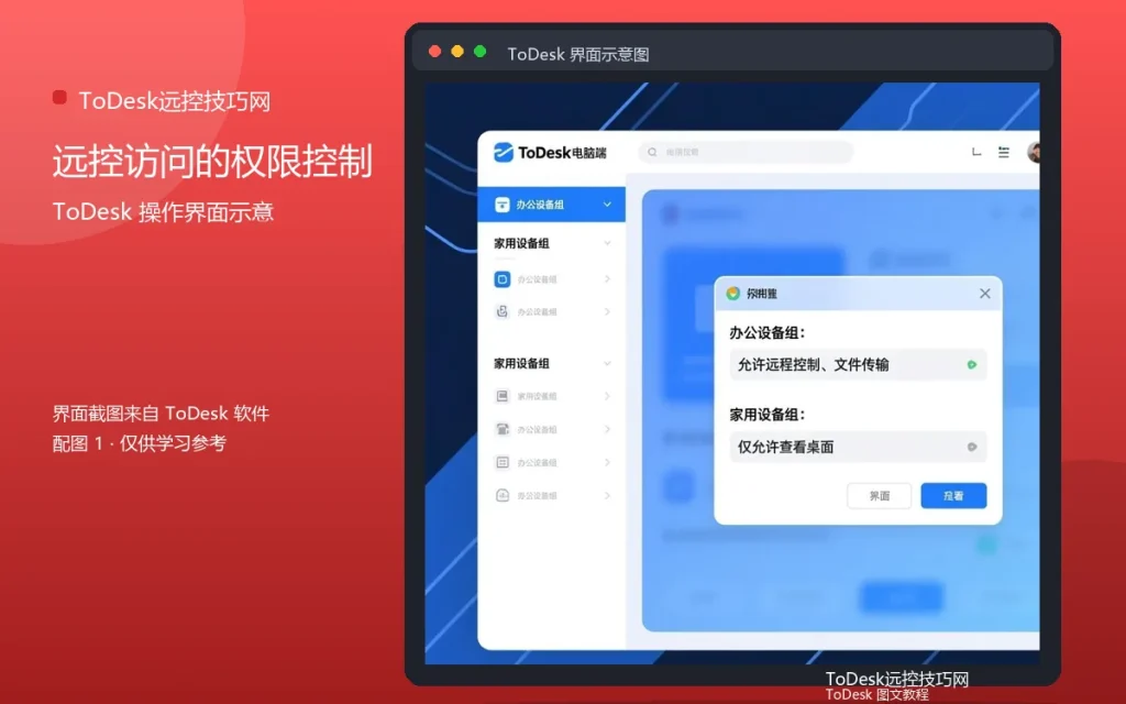 远程权限管理:远控访问的权限控制配图